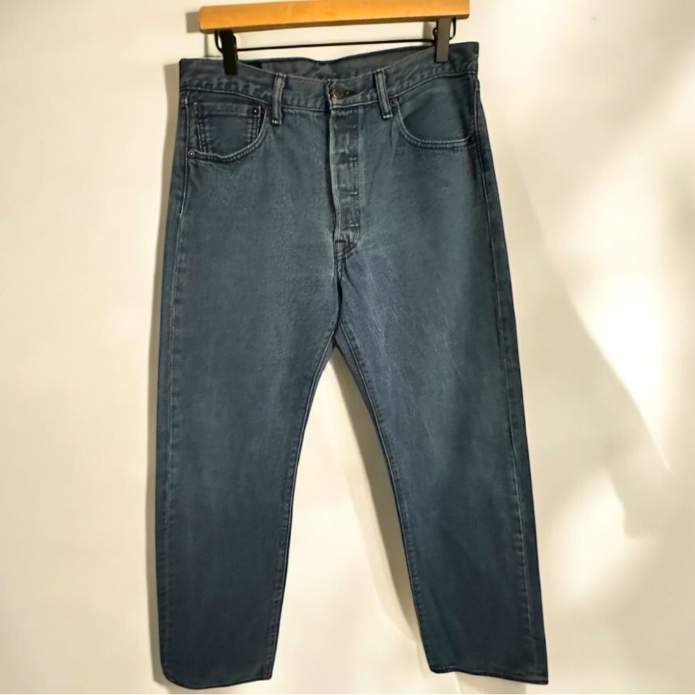 Levi’s 501xx 100% Cotton Made in Mexico Denim Jeans shrunk to 32x29